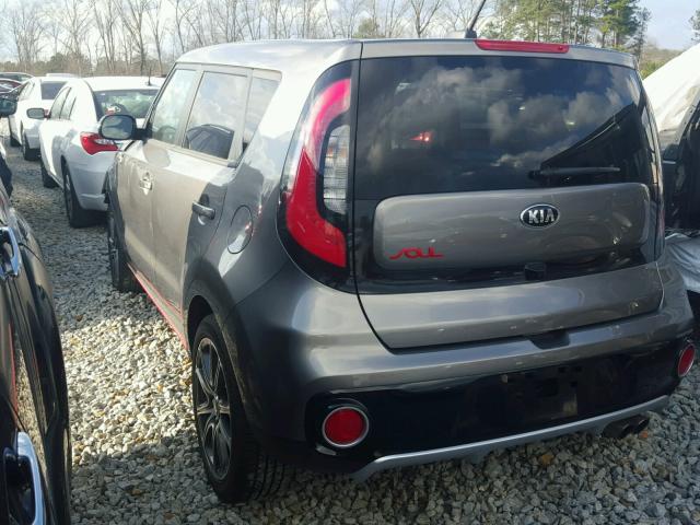 KNDJX3AA8H7495530 - 2017 KIA SOUL ! GRAY photo 3