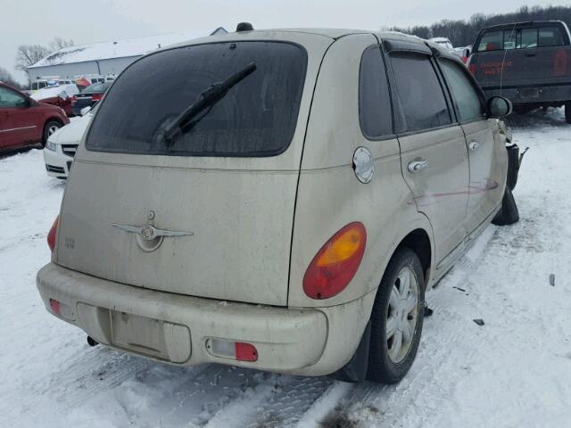 3C8FY68B85T547201 - 2005 CHRYSLER PT CRUISER BEIGE photo 4