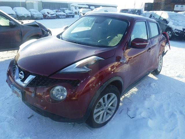 JN8AF5MVXGT656127 - 2016 NISSAN JUKE S RED photo 2