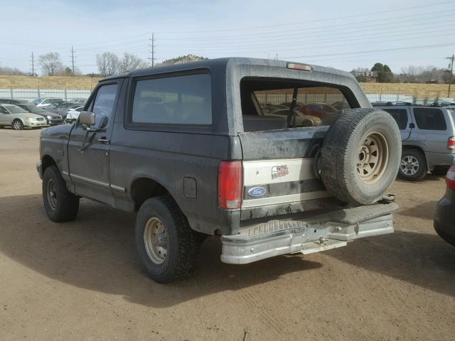 1FMEU15H9RLA54712 - 1994 FORD BRONCO U10 BLACK photo 3