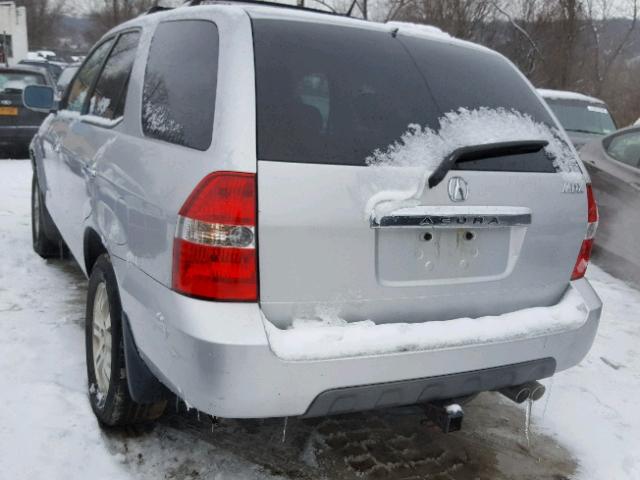 2HNYD18683H536307 - 2003 ACURA MDX TOURIN SILVER photo 3