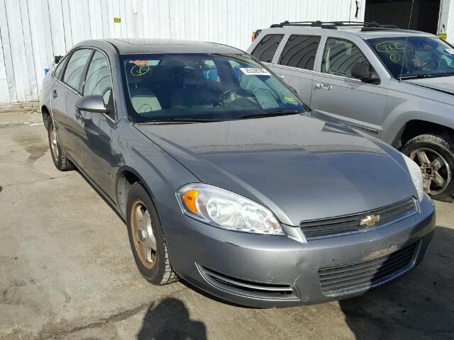 2G1WT58N279214317 - 2007 CHEVROLET IMPALA LT GRAY photo 1