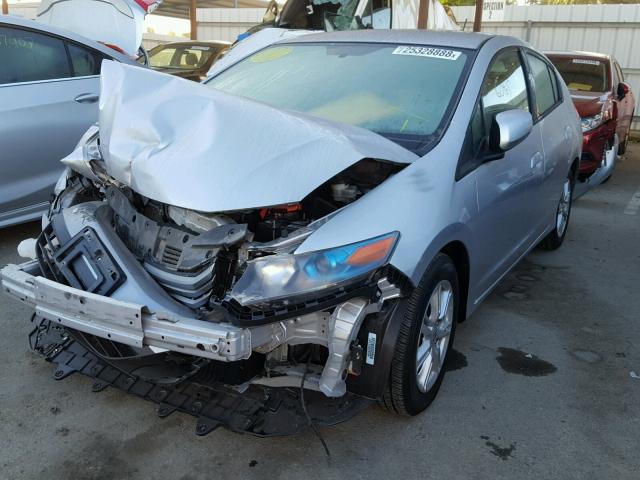 JHMZE2H7XBS004746 - 2011 HONDA INSIGHT EX SILVER photo 2