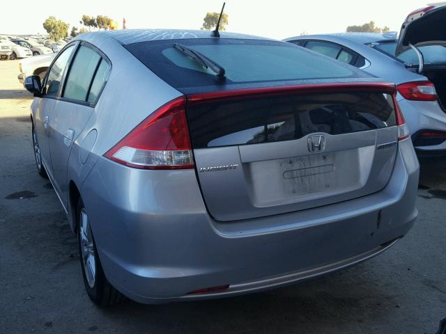 JHMZE2H7XBS004746 - 2011 HONDA INSIGHT EX SILVER photo 3