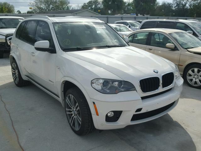 5UXZV4C58D0E05571 - 2013 BMW X5 XDRIVE3 WHITE photo 1