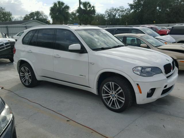 5UXZV4C58D0E05571 - 2013 BMW X5 XDRIVE3 WHITE photo 9