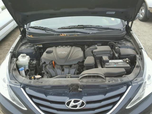 5NPEB4ACXBH263151 - 2011 HYUNDAI SONATA GLS BLUE photo 7