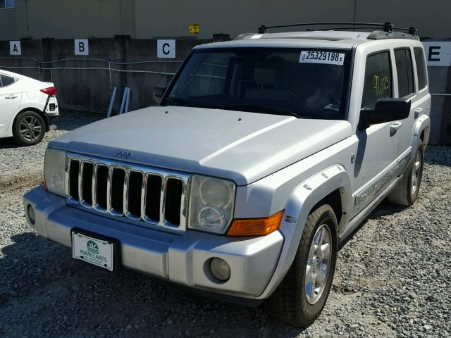 1J8HH58246C226623 - 2006 JEEP COMMANDER ვერცხლისფერი ფოტო 2