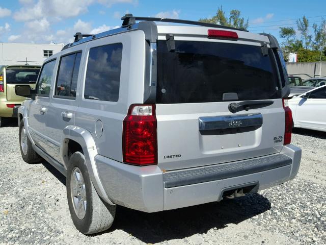 1J8HH58246C226623 - 2006 JEEP COMMANDER ვერცხლისფერი ფოტო 3