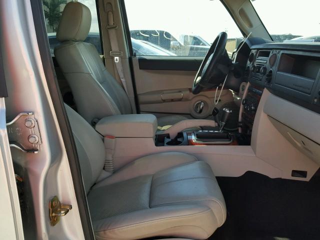 1J8HH58246C226623 - 2006 JEEP COMMANDER ვერცხლისფერი ფოტო 5
