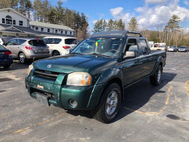 1N6MD29Y72C393116 - 2002 NISSAN FRONTIER C GREEN photo 1