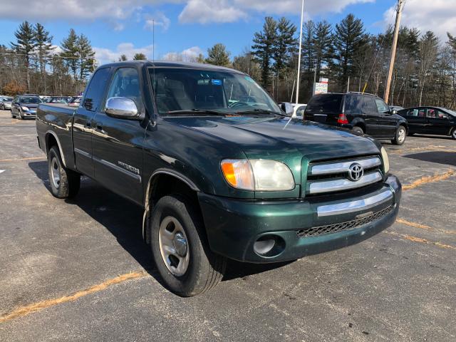 5TBBN44143S420889 - 2003 TOYOTA TUNDRA ACC GREEN photo 2