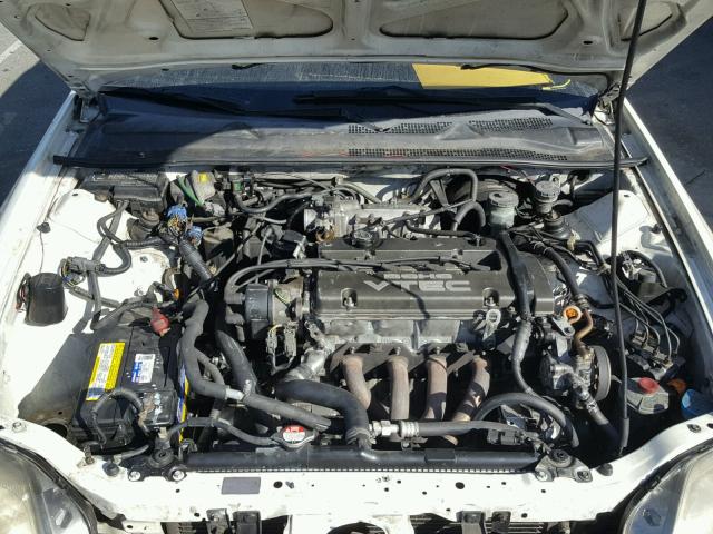 JHMBB6146XC001149 - 1999 HONDA PRELUDE WHITE photo 7