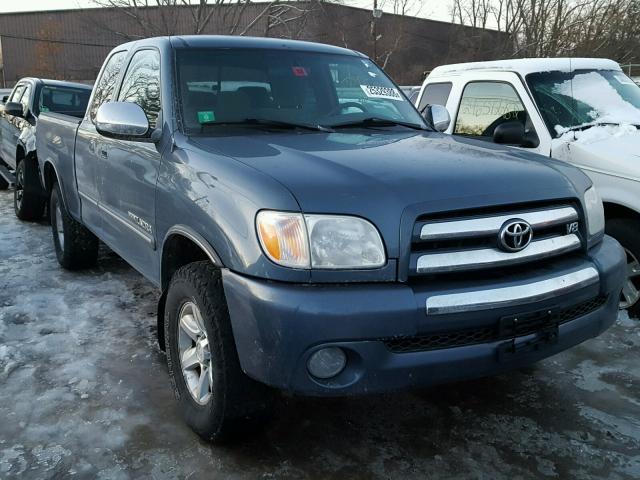 5TBBT44126S487663 - 2006 TOYOTA TUNDRA ACC BLUE photo 1