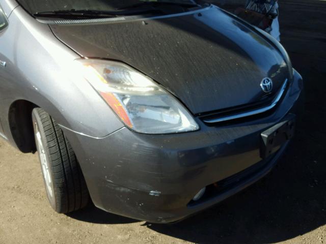 JTDKB20UX73243812 - 2007 TOYOTA PRIUS CHARCOAL photo 9