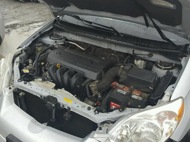 2T1KR30E48C711603 - 2008 TOYOTA COROLLA MA GRAY photo 7