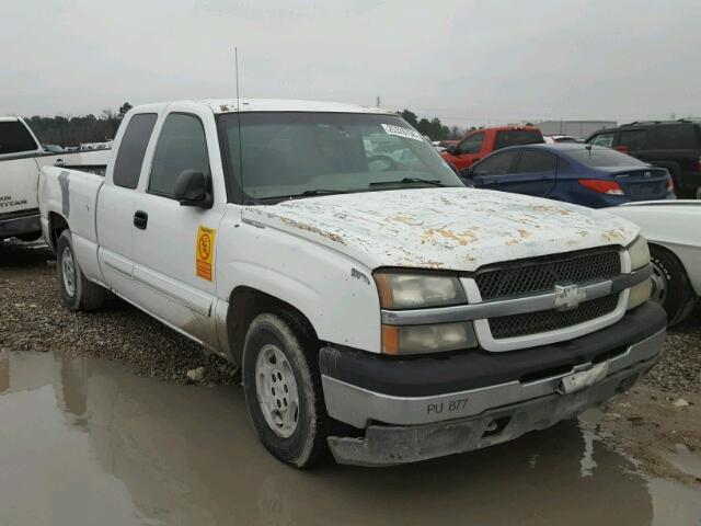 2GCEC19T531280149 - 2003 CHEVROLET SILVERADO WHITE photo 1