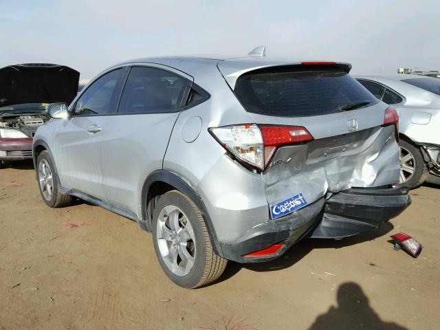 3CZRU6H56GM769862 - 2016 HONDA HR-V EX SILVER photo 3