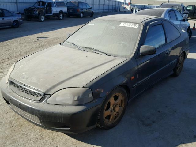 1HGEJ8143XL056785 - 1999 HONDA CIVIC EX შავი ფოტო 2