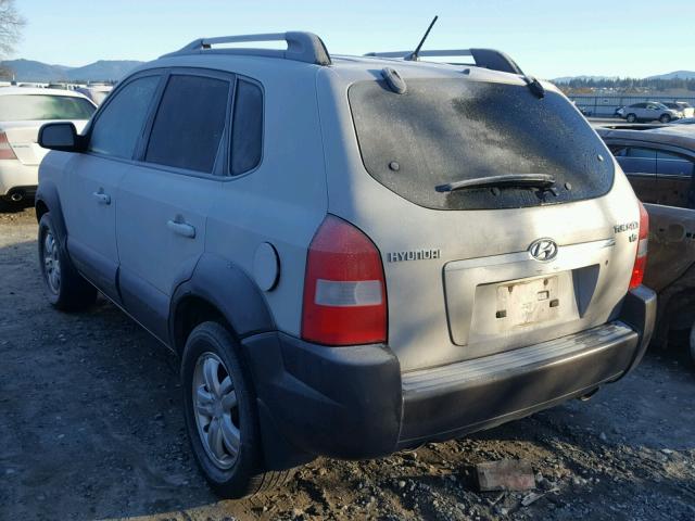 KM8JN12D96U422616 - 2006 HYUNDAI TUCSON GLS GRAY photo 3