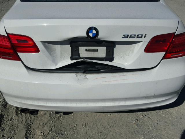 WBAKE5C51BE754963 - 2011 BMW 328 I SULE WHITE photo 9