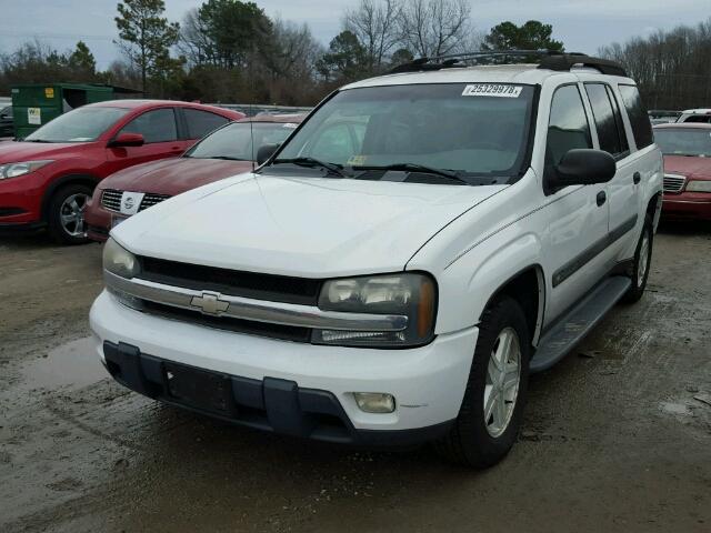 1GNES16S636240760 - 2003 CHEVROLET TRAILBLAZE WHITE photo 2