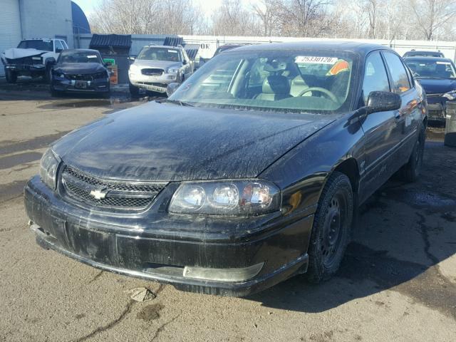 2G1WP551449452140 - 2004 CHEVROLET IMPALA SS BLACK photo 2