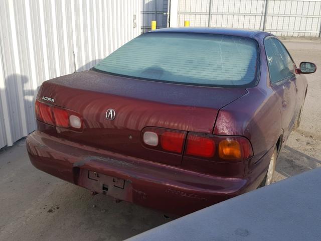 JH4DB7651TS010597 - 1996 ACURA INTEGRA LS BURGUNDY photo 4