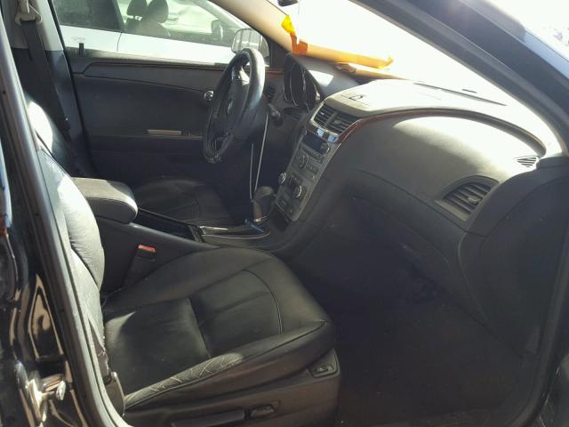 1G1ZE5EU2BF347176 - 2011 CHEVROLET MALIBU LTZ შავი ფოტო 5