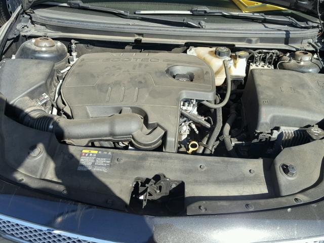 1G1ZE5EU2BF347176 - 2011 CHEVROLET MALIBU LTZ შავი ფოტო 7