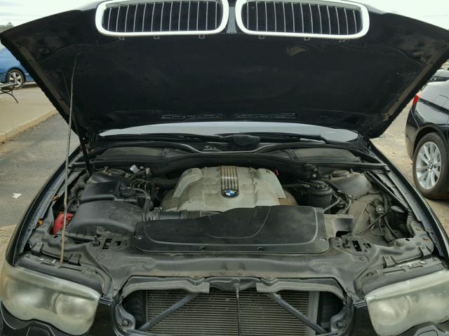 WBAGL63493DP67203 - 2003 BMW 745 I BLACK photo 7