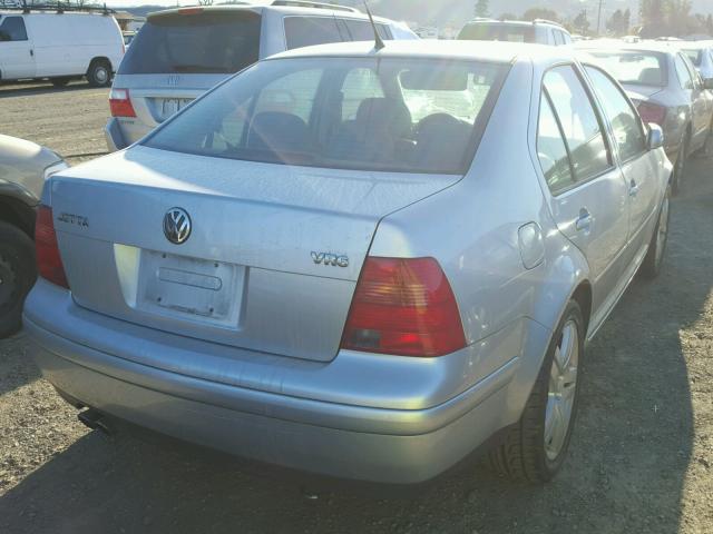 3VWTH69M83M039240 - 2003 VOLKSWAGEN JETTA GLX SILVER photo 4