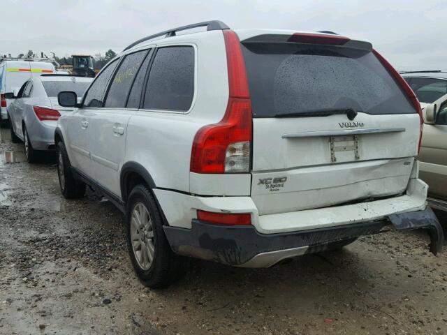 YV4CN982881462575 - 2008 VOLVO XC90 3.2 WHITE photo 3