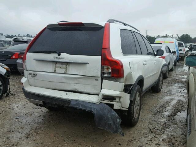 YV4CN982881462575 - 2008 VOLVO XC90 3.2 WHITE photo 4