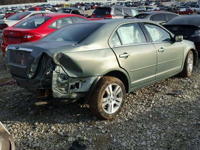 3FAHP08Z09R114438 - 2009 FORD FUSION SEL SILVER photo 4