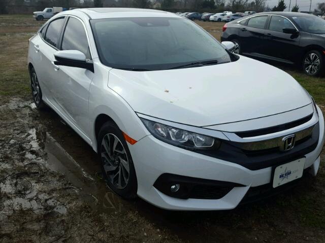 19XFC2F84HE015940 - 2017 HONDA CIVIC EX თეთრი ფოტო 1