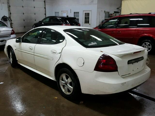 2G2WP552461230106 - 2006 PONTIAC GRAND PRIX WHITE photo 3