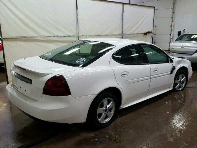 2G2WP552461230106 - 2006 PONTIAC GRAND PRIX WHITE photo 4