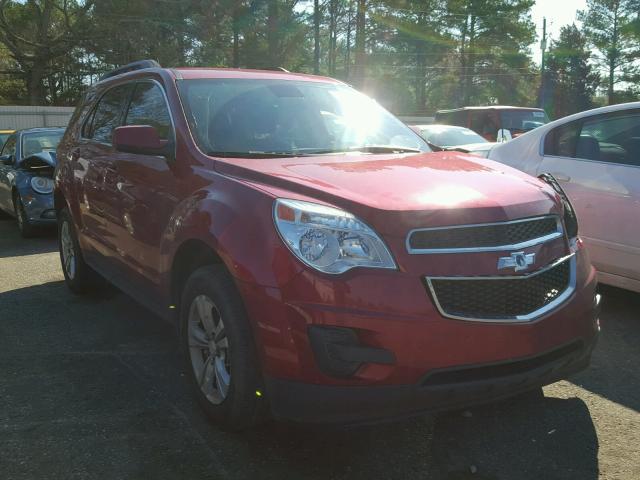 2GNALBEK8E6361337 - 2014 CHEVROLET EQUINOX LT RED photo 1