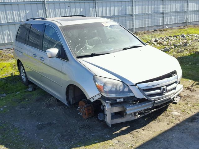 5FNRL38786B039009 - 2006 HONDA ODYSSEY EX SILVER photo 1