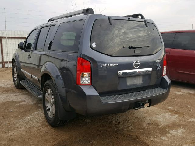 5N1AR1NN4BC620481 - 2011 NISSAN PATHFINDER GRAY photo 3