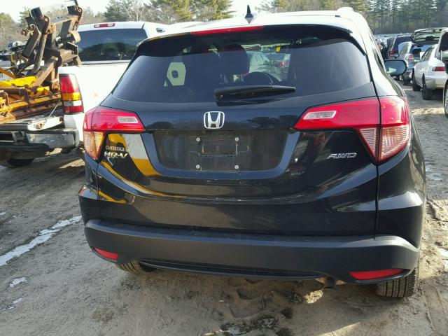 3CZRU6H75GM760717 - 2016 HONDA HR-V EXL BLACK photo 9