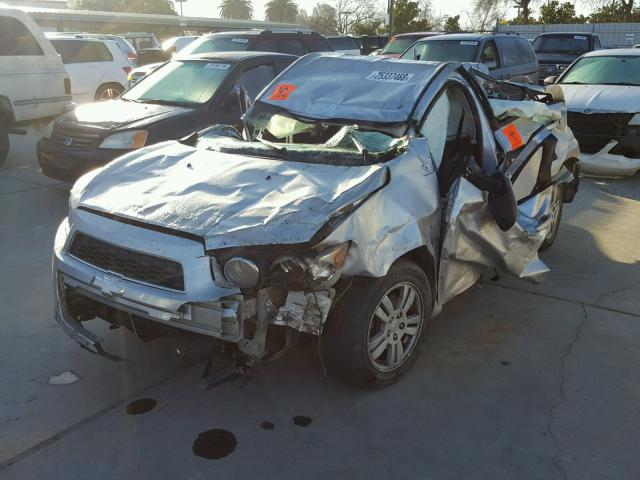 1G1JA5SH6C4224395 - 2012 CHEVROLET SONIC LS 银色 照片 2