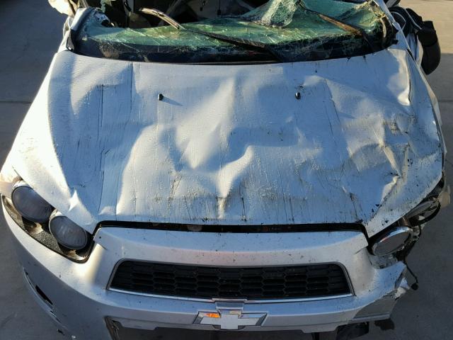 1G1JA5SH6C4224395 - 2012 CHEVROLET SONIC LS 银色 照片 7