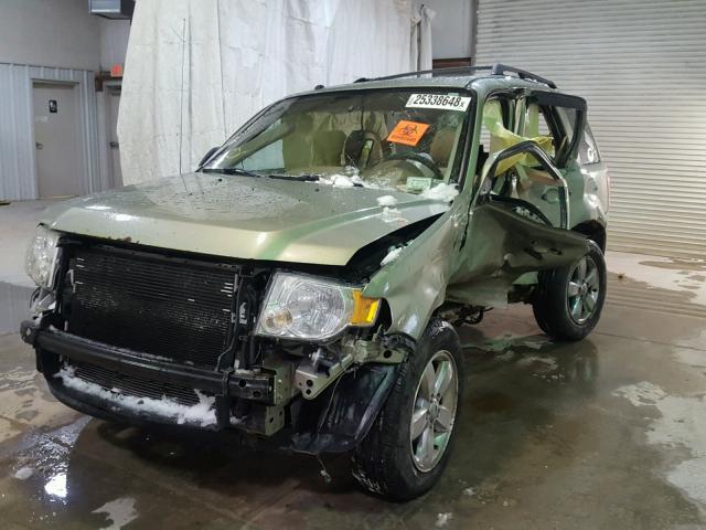 1FMCU93178KB00618 - 2008 FORD ESCAPE XLT GREEN photo 2