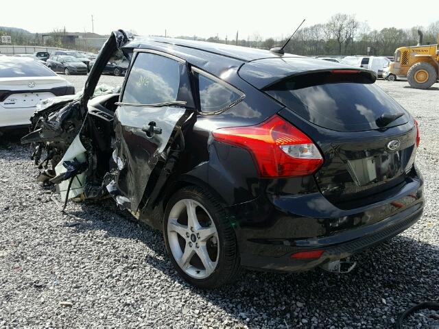 1FADP3N20DL111747 - 2013 FORD FOCUS BLACK photo 3