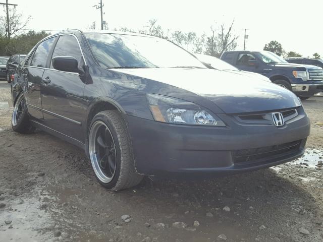 1HGCM56363A096605 - 2003 HONDA ACCORD LX GRAY photo 1