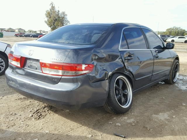 1HGCM56363A096605 - 2003 HONDA ACCORD LX GRAY photo 4