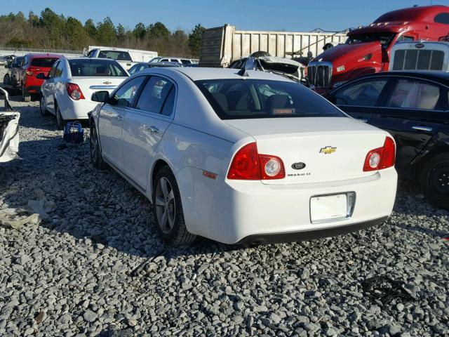 1G1ZC5EU1CF116017 - 2012 CHEVROLET MALIBU 1LT 白色 照片 3