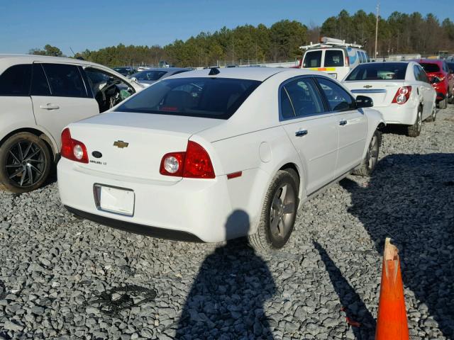 1G1ZC5EU1CF116017 - 2012 CHEVROLET MALIBU 1LT 白色 照片 4